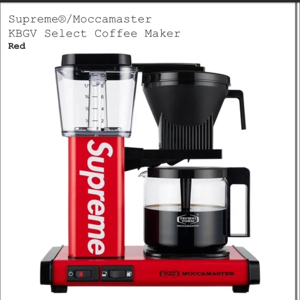 SUPREME COFFEE MAKER N SNOWMAN
